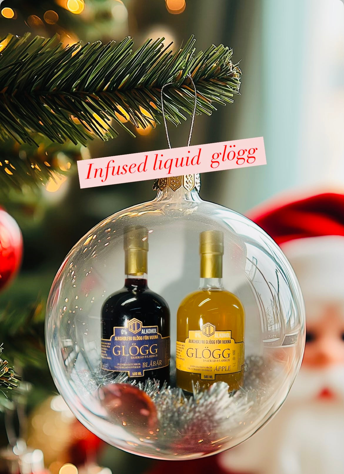 Glögg 2 pack Äpple & Blåbär - Infused Liquid AB